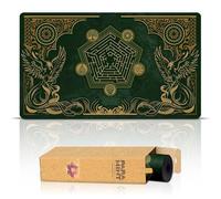 Paramint Emerald Phoenix (Bordi cuciti) - Tappetino da Gioco MTG - Compatibile con Tappetino da Gioco Magic The Gathering - Gioca a MTG, YuGiOh, TCG - Disegni Originali