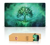 Paramint Forest Ethereal Mana (Bordi cuciti) - Tappetino da Gioco MTG - Compatibile con Tappetino da Gioco Magic The Gathering - Gioca a MTG, YuGiOh, TCG - Disegni Originali