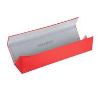 Paramint MatShield Rossa, Copertura del Tappetino da Gioco - Compatibile con Tappetino da Gioco Magic The Gathering - Accessori MTG - Similpelle con Interno in Tessuto, Chiusura Magnetica
