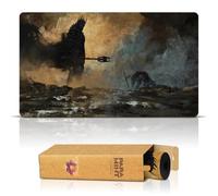 Paramint The Fate of Isildur (Bordi cuciti) - Tappetino da Gioco Il Signore degli Anelli - Compatibile con Magic The Gathering - Gioca a MTG, YuGiOh, TCG - Disegni Originali