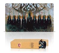 Paramint The Nine Black Riders (Bordi cuciti) - Tappetino da Gioco Il Signore degli Anelli - Compatibile con Magic The Gathering - Gioca a MTG, YuGiOh, TCG - Disegni Originali