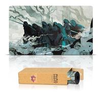 Paramint The Nine (Bordi cuciti) - Tappetino da Gioco Il Signore degli Anelli - Compatibile con Magic The Gathering - Gioca a MTG, YuGiOh, TCG - Disegni Originali
