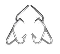 Paramotore Compatibile Con Benelli Per TRK502X Per BJ500GS-A Per TRK502 Moto Highway Crash Bar Protezione Motore Paraurti Bar Kit Di Accessori(Silver)
