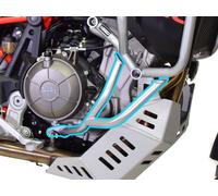 Paramotore Crash Bars HEED Aprilia Tuareg 660 Rally - inferiore argento