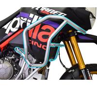 Paramotore Crash Bars HEED Aprilia Tuareg 660 Rally - superiore argento