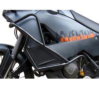 Paramotore HEED KTM 990 Adventure (06-12) - nero protezione + Borse