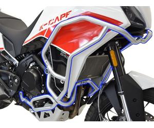 Paramotore HEED per X-Cape 650 - superiore e inferiore, argento