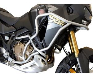 Paramotore HEED superiore e inferiore - set Bunker - per CRF 1100 Africa Twin Adventure Sports (2024 -) - argento