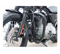 Paramotore nero Ø30mm per harley Davidson 883/1200 Sportster dal 1984 al 2003