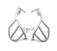 Paramotore Paraurti Per BMW R 1200 GS Per R1200GS 2008-2012 Protezione Motore Superiore Inferiore Moto Barra Paraurti Gabbia Anti Acrobazie(Silver-Upper Only)