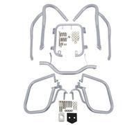 Paramotore Per BMW R1200RT R 1200RT R1200 RT 2004-2013 Anteriore e Posteriore Highway Crash Bar Protezione Motore Lato Bisaccia Telaio paraurti Barra di protezione(Sliver-Full set)