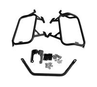Paramotore Per Moto Paraurti Per CFMOTO Per 450MT Moto Autostrada Protezione Motore Crash Bar Paraurti Stunt Gabbia Caduta Protezione Borse Laterali Staffa(C-Black 1 Set)