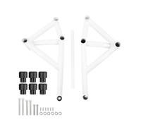 Paramotore Per MT-09 FZ09 Per Tracer Per MT09 Per Trcaer Per XSR900 2013-2020 Paraurti Motore Per Moto Barra Di Protezione Telaio Carenatura Crash Bar Protezione(2013-2016-White)