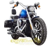 Paramotore Spaan cromato Ø 38mm per harley Davidson Softail FL-FX dal 2018