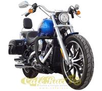 Paramotore Spaan nero Ø 38mm per harley Davidson Softail FL-FX dal 2018