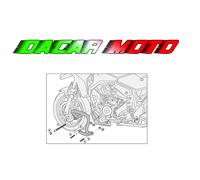 PARAMOTORE TUBOLARE NERO per suzuki V-Strom 250 2017 2018 GIVI