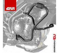 PARAMOTORE TUBOLARE PROTEZIONE MOTORE NERO TRIUMPH TIGER 800 XCA XCX / 800 XR