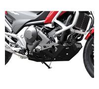 Paramotore Zieger nero per Honda 13-16 NC 700 S/X DCT; 12-16 750 DCT; 16-19 750