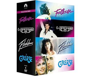 Paramount Collection Danse : Footloose + La fièvre du Samedi Soir + Flashdance + Grease