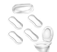 Paramper del sedile del gabinetto - 5 pezzi tamponi aromatizzati WC | WC -COVER SPETERS CHE COVER | di servizi igienici in silicone per famiglie, servizi igienici scolastici