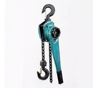 paranchi a catena manuali, Paranco a catena manuale con cricchetto, ganci rotanti a 360 gradi, 0,75-9 tonnellate, catena verde da 1,5-6 m(0.75t With 6m Chain)