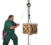 Paranco a catena a catena con 2 T, portata 6 m, altezza di sollevamento per una vasta gamma di applicazioni, tra cui trasporto, fabbriche, aziende agricole