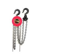 Paranco a catena manuale Mini paranco rotondo portatile in acciaio Sollevamento industriale domestico 1T 2T 3T Accessori for paranchi for gru a catena di sollevamento Efficienza