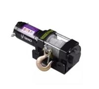 Paranco a Leva Elettrico Verricello 12V 13500/4500/3500LBS con corda sintetica e telecomando wireless per emergenza di recupero ATV/camion/rimorchio 4X4(3500LBS)