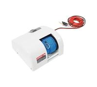 Paranco a Leva Elettrico Verricello elettrico marino 12V con telecomando, verricello a fune per barche, distanza massima 50 m