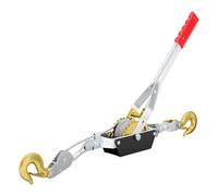 Paranco a leva max 4000 kg 3 m 2 ganci di carico Argano manuale a fune