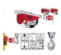 Paranco/Argano/Montacarico/Montacarichi elettrico 300/600Kg Einhell - TC-EH 600