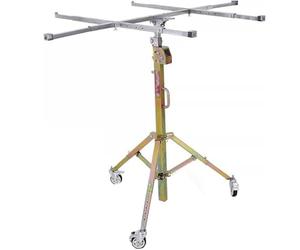 Paranco dell'ascensore del muro a secco con le ruote di bloccaggio per l'installazione del soffitto e