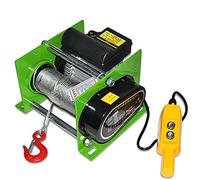 Paranco elettrico 1000kg 30m - Gru multifunzione con freno automatico per sollevare e tirare oggetti pesanti