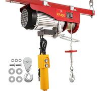 Paranco Elettrico 20-1000kg, Piccolo Paranco Telecomandato, Motore in Rame Puro 510-1800w, Altezza di Sollevamento 12/20/30m, Utilizzato per Magazzino, Sollevamento del Carico, 300kg, 12M