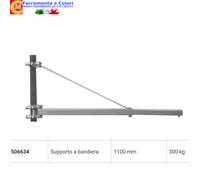 Paranco Elettrico a Fune Elevatore Montacarichi 200-400Kg Supporto a Bandiera