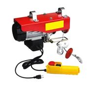 Paranco elettrico con controllo cablato for impieghi gravosi da 600 kg - Gru con altezza di sollevamento di 3 m/6 m for sollevamento in edilizia e magazzino(Wired 20M,200-400kg)