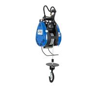 Paranco Elettrico Da 1500 W Con Telecomando Wireless, Maniglia Di Controllo, Argano 250 Kg, Blu For Il Sollevamento Oggetti Elevata Capacità Di Carico