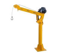 Paranco Elettrico Gru per autocarri Paranco elettrico portatile Telecomandato Mobile Braccio di raccolta montato su braccio mobile Piccola gru da 500 kg Argani elettrici