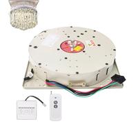 Paranco elettrico per lampadari, sollevatore elettrico per lampade duplex di ville, sistemi di sollevamento per lampadari 2 in 1 con telecomando e interruttore a parete(110LBS(50KG)4M)