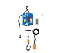 Paranco elettrico Strumento di sollevamento per paranco elettrico portatile con carico da 500 kg. Piccola gru per la decorazione della casa gru per motori(Manual,200 Kg 19m)