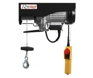 Paranco elevatore argano verricello montacarichi elettrico 540W MT18 125/250Kg