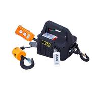 Paranco for gru telecomandato da 500 kg Paranco elettrico a fune in alluminio Paranco for gru piccola for uso domestico(Wire control,100 Kg 25m)