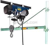 PARANCO MONTACARICHI ELETTRICO ARGANO 250 KG SCHEPPACH HRS250 + BRACCIO BANDIERA