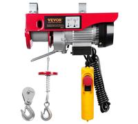 Paranco VEVOR 510W sollevamento 250kg 12m telecomando garage officina