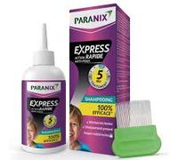 Paranix Shampoo Express Anti-Pidocchi 5min + Pettine 300 ml - Shampoo