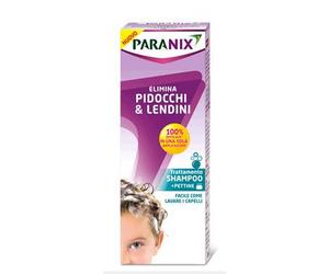Paranix - Trattamento Pidocchi Shampoo + Pettinino Confezione 200 Ml