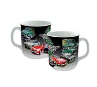 Paranoid Fish Tazza da caffè The Great British Motor Car | Tazza da caffè con auto britanniche classiche