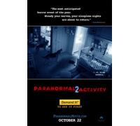 PARANORMAL ACTIVITY 2 Poster Del Film Originale Doppia Faccia