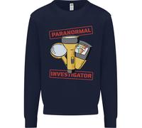 Paranormal Activity Investigatore Ghosts Spiriti Bambini Felpa Maglione