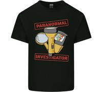 Paranormal Activity Investigatore Ghosts Spiriti Uomo Cotone T-Shirt